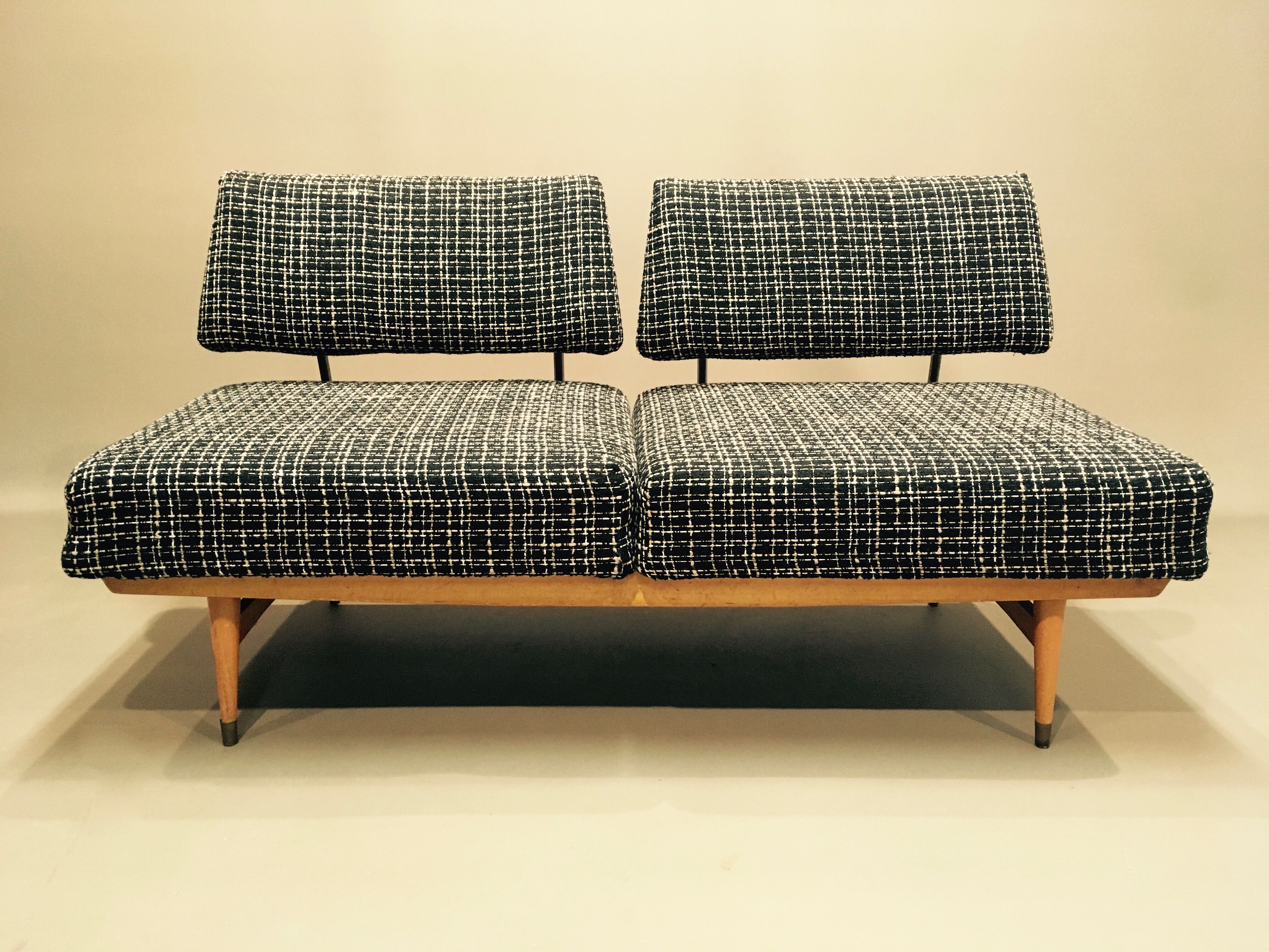 Sofa daybed modular 'design 1950'.