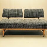 Sofa daybed modular 'design 1950'.