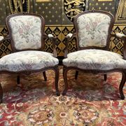 Paire de cabriolets louisXV