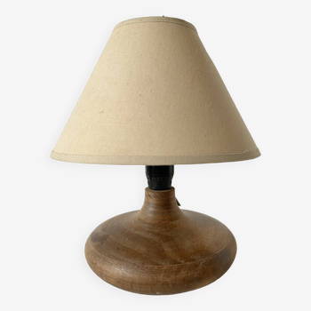 Lampe vintage en bois