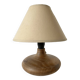Lampe vintage en bois
