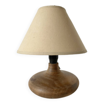 Lampe vintage en bois