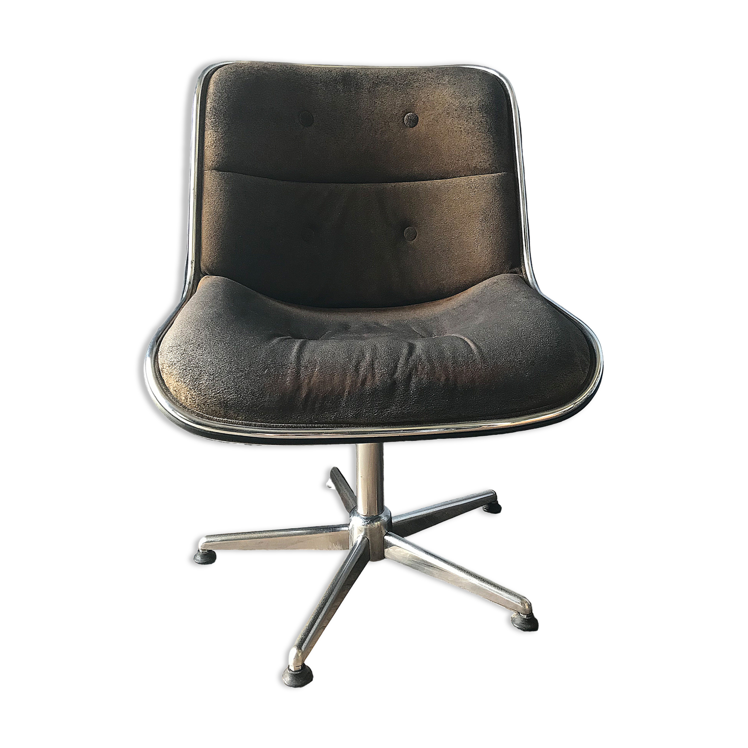 design armchair Charles Pollock, Knoll 60/70