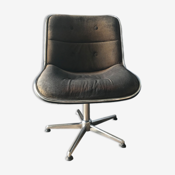 design armchair Charles Pollock, Knoll 60/70