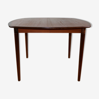 Vintage Scandinavian teak table H.W. Klein 1960