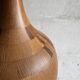 Sculptural wooden vase