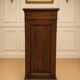 Low plinth buffet – Regency style – Solid oak – Chevron top