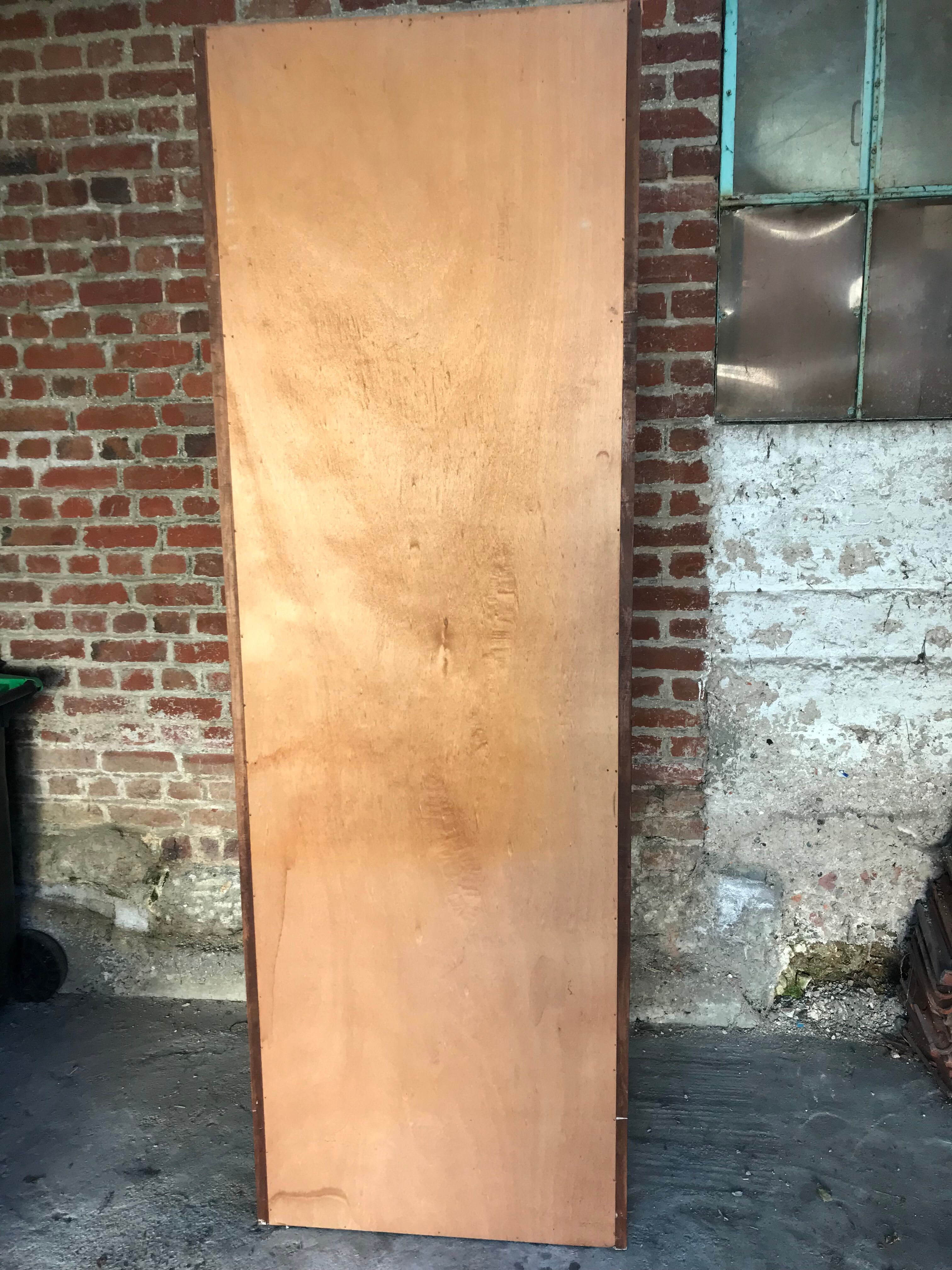 Old wooden boarding school cloakroom