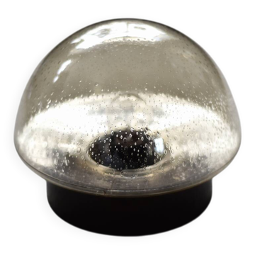 Vintage Mid-Century German Modern Small Glass Wall Lamp / Sconce, 1960s