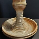 Sandstone hand candle holder signed sandstone of the twentieth century marsh