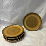 Set of 6 Longchamp stoneware plates