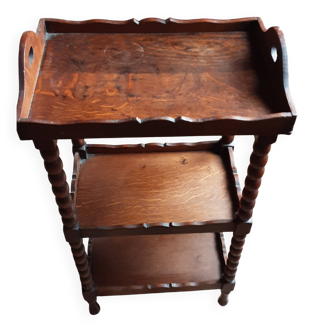 Petit meuble ancien 3 niveaux en bois