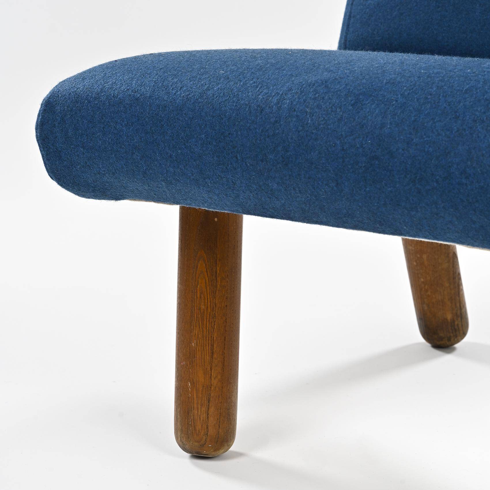 Paire de fauteuils en bois massif, La Plagne vers 1960