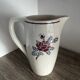 Jug / pitcher in antique faience from the Badonviller factory model "Le