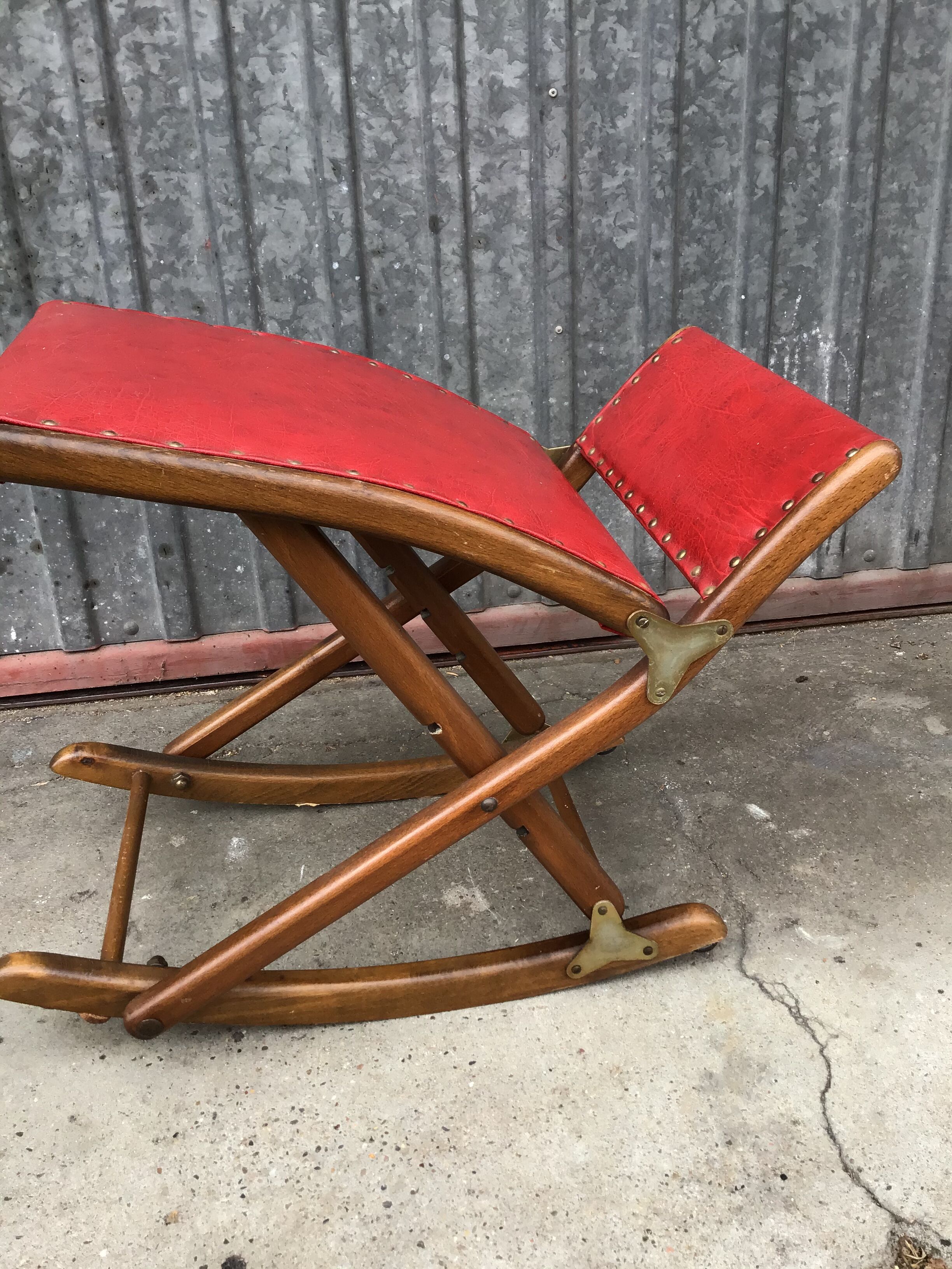 Vintage foot rest