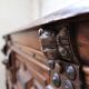 Antique flemish cabinet