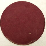 Pair of beveled round mirrors 40/50 19cm
