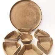 Stoneware aperitif service, 1970