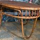Vintage rattan coffee table
