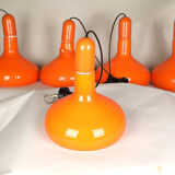 Orange suspensions by Staff Germany 1970s