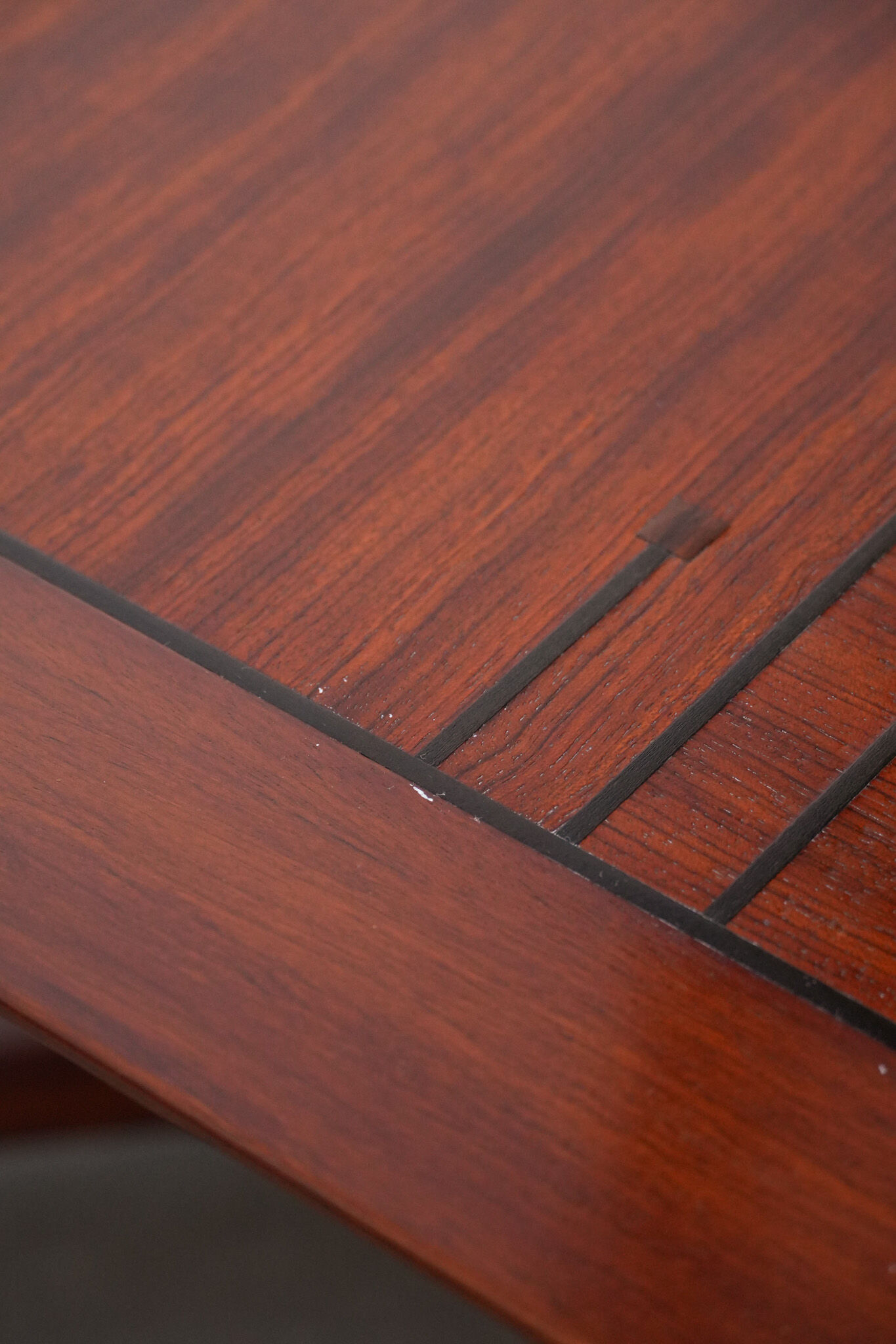 Beautiful and large square Art Deco coffee table