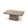 Vintage brutalist coffee table by Fedam from the 1980s