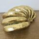 Vide poche "bananes" en résine dorée, années 80-90