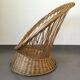 Rattan armchair