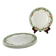 4 assiettes plates Sarreguemines "Maroussia", début XXe
