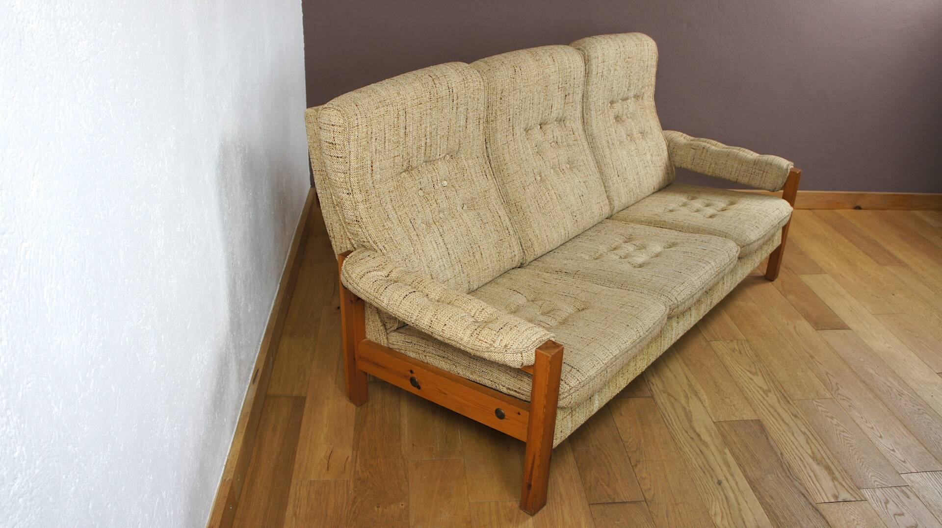 Vintage Scandinavian Sofa 1980
