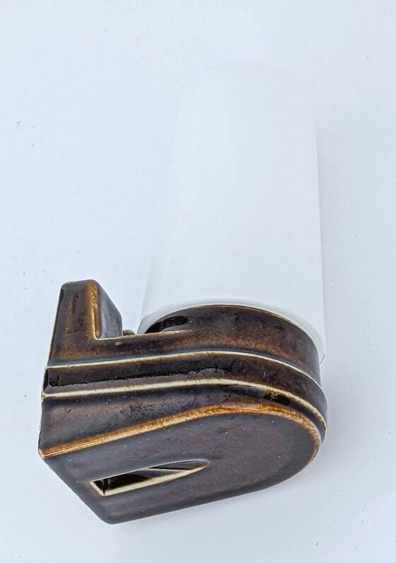 IFÖ 6080 - Sigvard Bernadotte - brown porcelain - Sweden 1960s