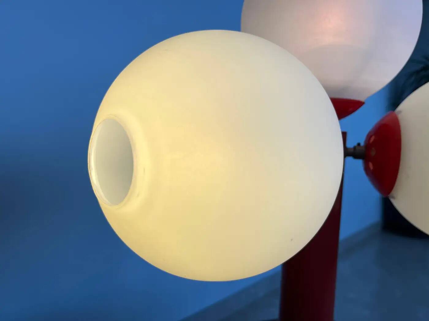 Grande lampe de table de style Space Age des années 1970, Sputnik ou Atom.