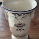 Vase en Céramique Vieux Rouen H 25 cm fin 19 e siècle