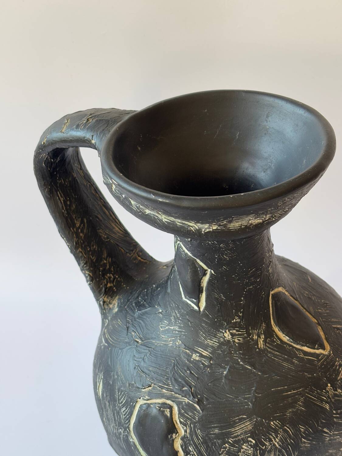 Vase pichet céramique Vallauris 32cm