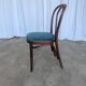 Vintage Bentwood Chair with Upholstered Seat / Thonet Style Dining Chair /