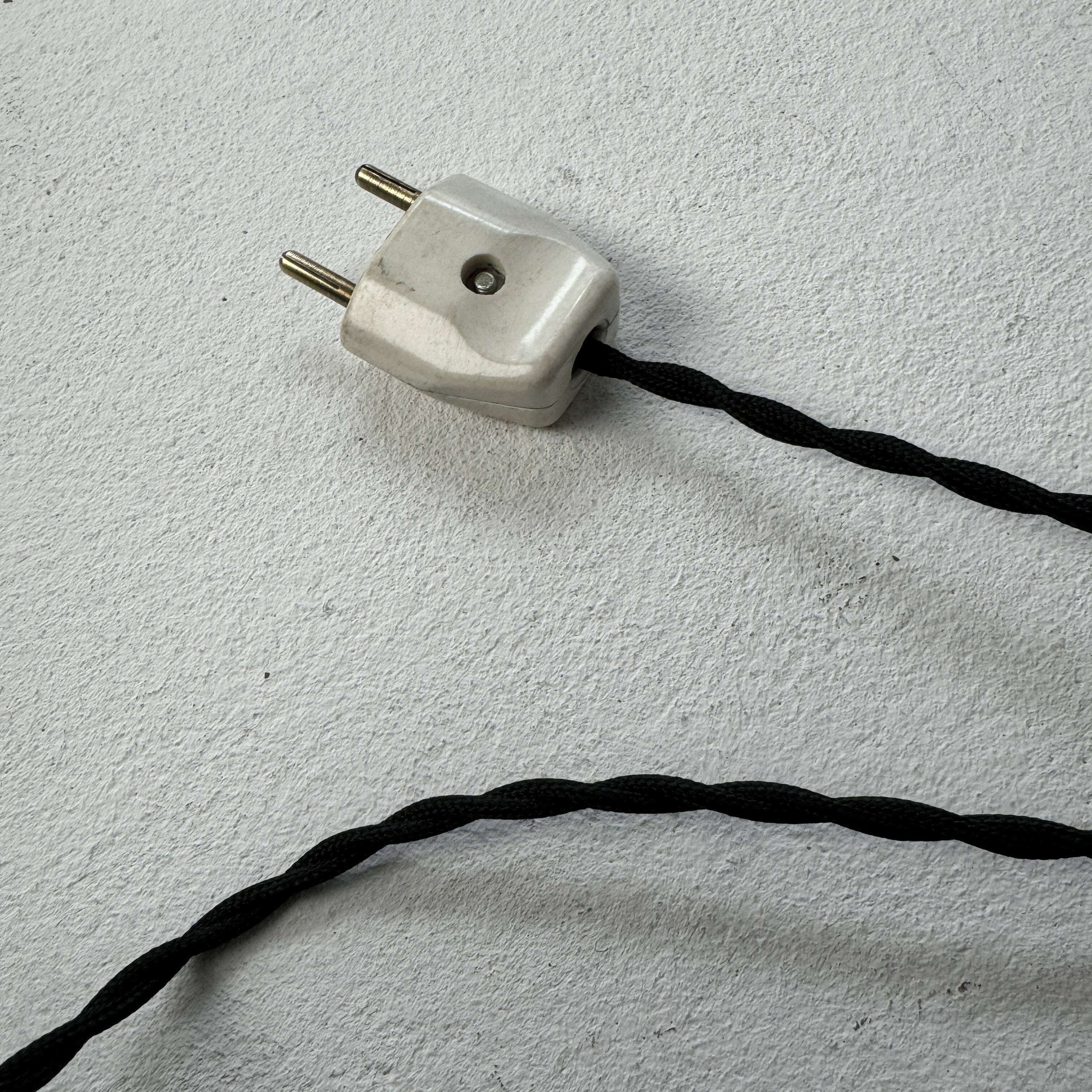 Antique large German industrial wall lamp "sis"