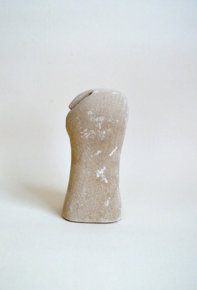 Stone bust from Indonesia