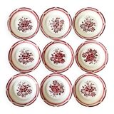 Digoin Cévennes dessert plates