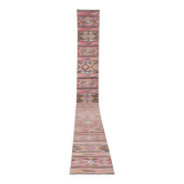 Tapis de couloir turc vintage