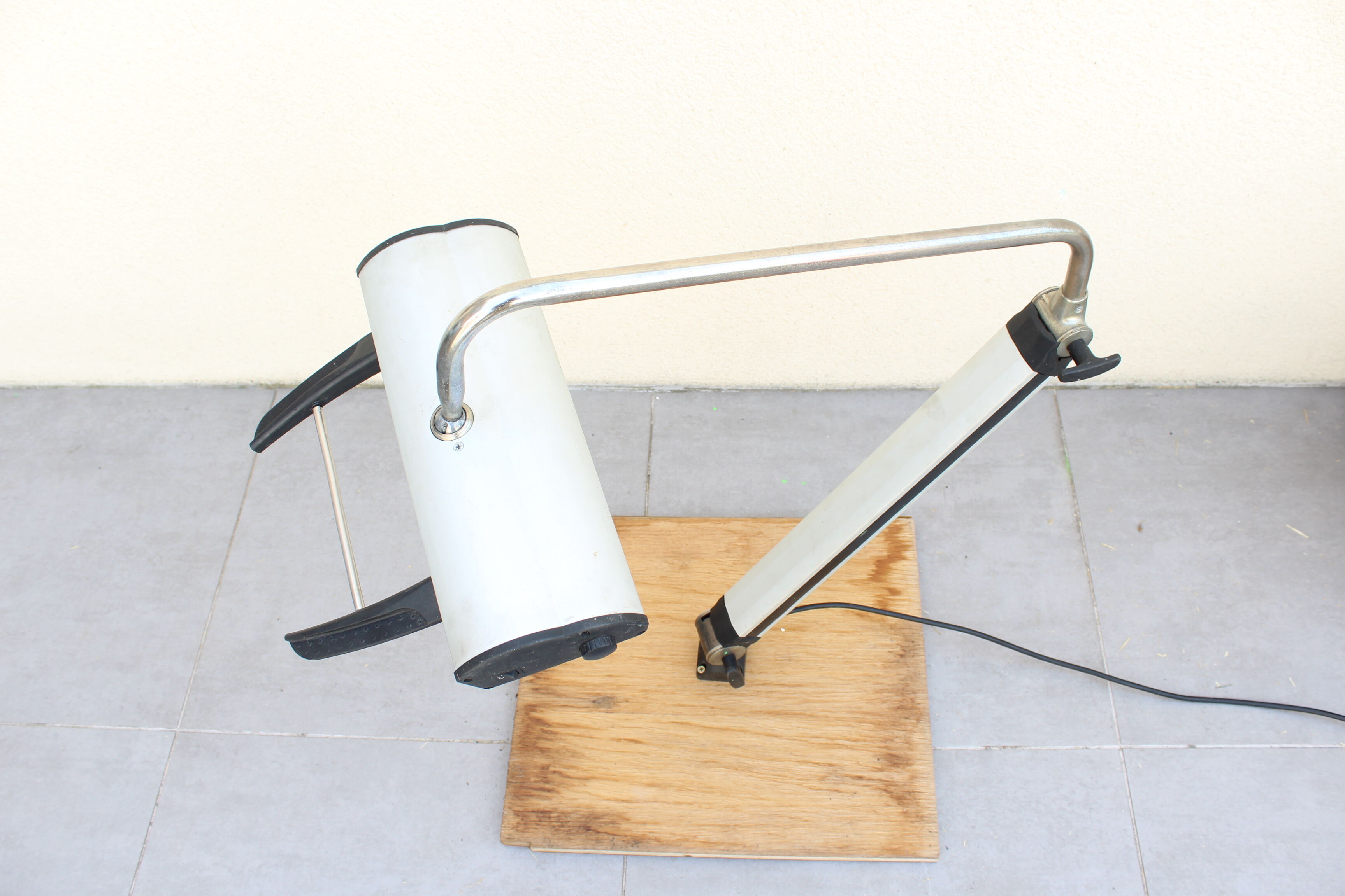 Old desk lamp, workshop, architect industrial style