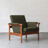 Wiki lounge chair by Illum Wikkelso, Denmark, 1960's