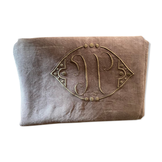 Chocolate brown tablecloth