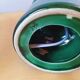 Lampe space age en céramique et opaline, 1970