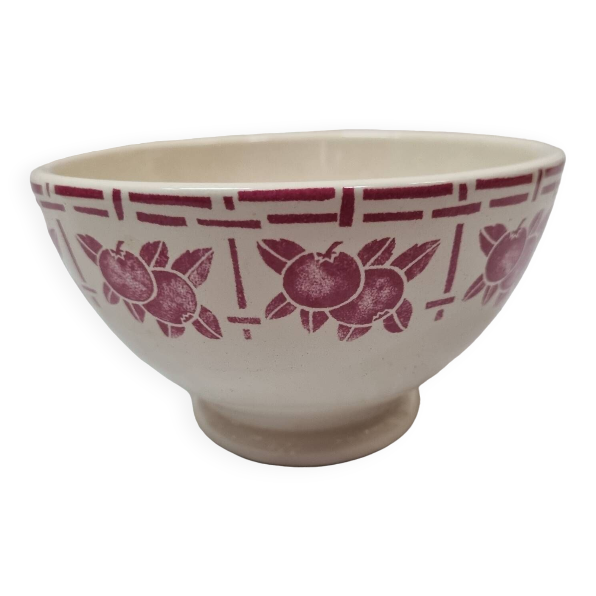 Earthenware breakfast bowl