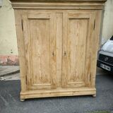 Armoire Alsacienne en pin milieu du XIX siècle