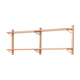 Danish mid-century upcycled teak shelving unit.