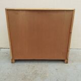 Commode osier et rotin