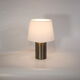 Metal cylindrical lamp, Reggiani,1970, Italy, small model