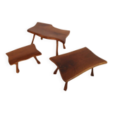 Brutalist set of 3 tables