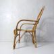 Vintage rattan armchair, child size